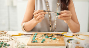 making jewelry